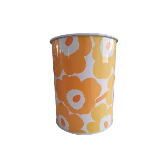 Papeleira 15L Metal Marimekko Amarelo