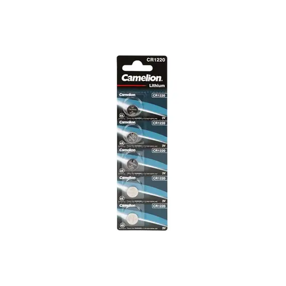 Pilhas CR1220 Lithium 3V 35mAh 5un - Marca 471 | Loja BluePixel
