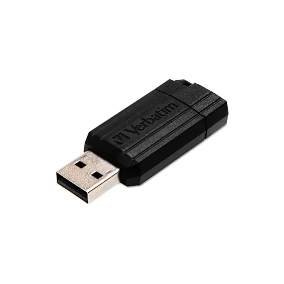 Pen Drive USB-A 2.0 32GB 473 PinStripe Preto | Armazenamento portátil de alta velocidade