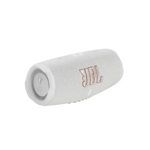 JBL CHARGE 5 PORTABLE WATERPROOF SPEAKER WITH POWERBANK WHITE