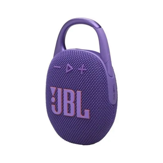 JBL CLIP 5 BT IP67 PORTABLE SPEAKER, USB-C PURPLE