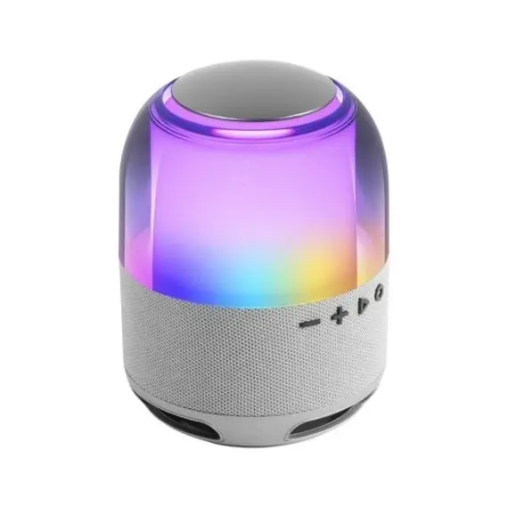 MARS GAMING MS-FLOW 360 RGB BLUETOOTH 5.3 15W SPEAKER 57MM DEEPBASS RADIO FM BLUETOOTH AND MICROSD PLAYBACK WHITE