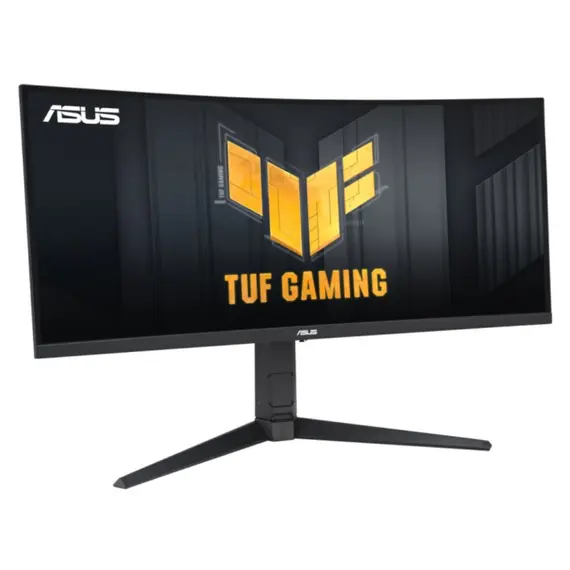 ASUS TUF Gaming VG34VQL3A Curved 34inch VA WLED 3440x1440 21:9 180Hz 400cd/m2 1ms 2xHDMI 2xDP 3xUSB 3.2 G2 Type-A 2x2W Black