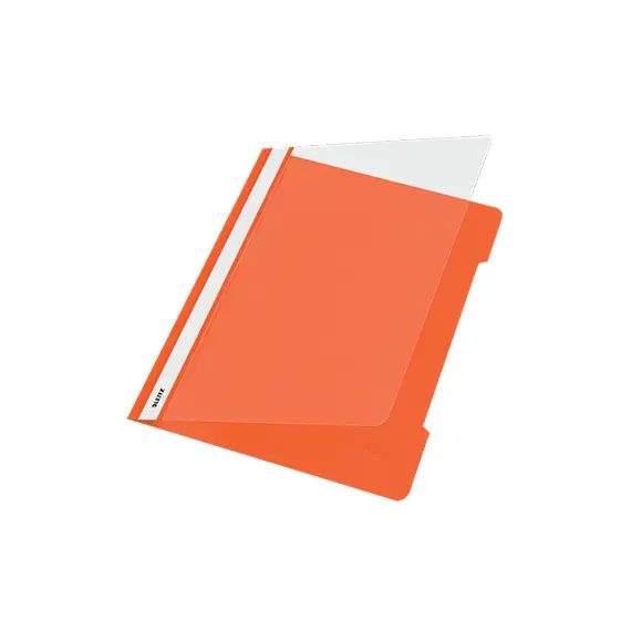 Classificador Capa Transparente Laranja Leitz 4191 25un