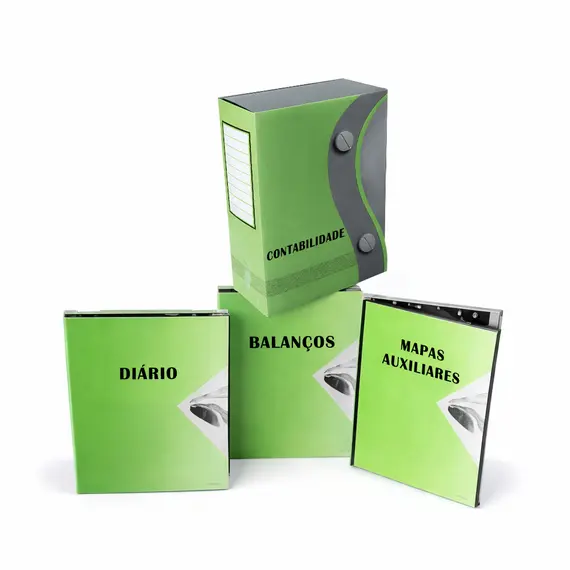 Pack Arquivo Contabilidade (Diário,Balanços,Map.Auxiliares)