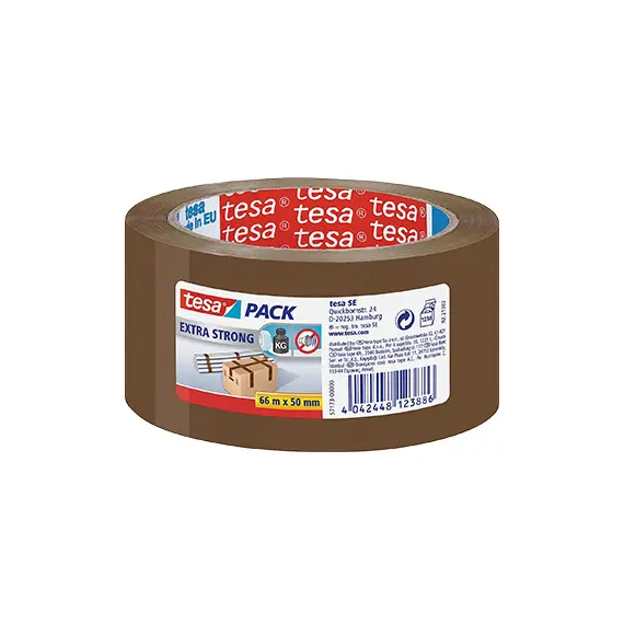 Fita Adesiva 50mmx66m Castanha PP Tesa 4089 1un