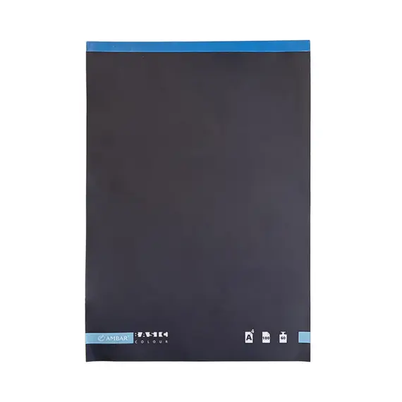 Bloco Notas A4 Liso Ambar Basic 100Fls