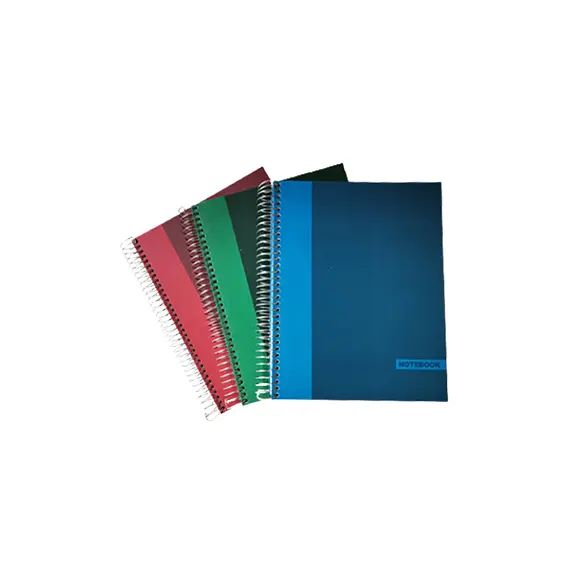 Caderno Espiral A5 Quadriculado NoteBook Sortido 150Fls 1un