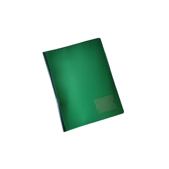 Dossier Plastico A4 c/Mola 134PL Verde Opaco