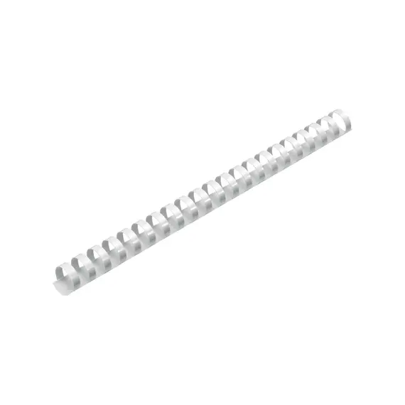 Argolas PVC Encadernar 14mm Branco 110 Folhas 37579 100un