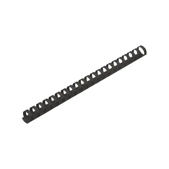 Argolas PVC Encadernar 14mm Preto 110 Folhas 37580 100un