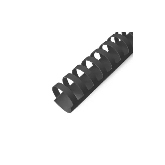 Argolas PVC Encadernar 25mm Preto 240 Folhas 50un