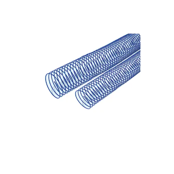 Argolas Espiral Metálicas Passo 5:1 42mm Azul 25un
