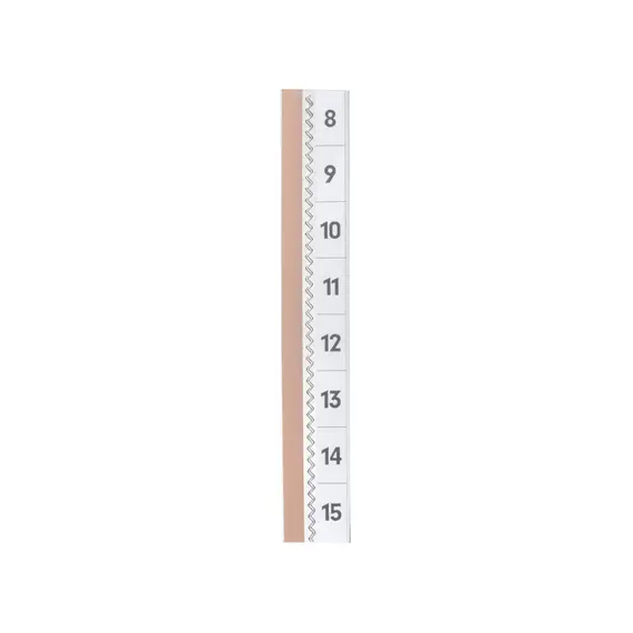 Separadores Adesivos 10x200mm Durable TABFIX 5un