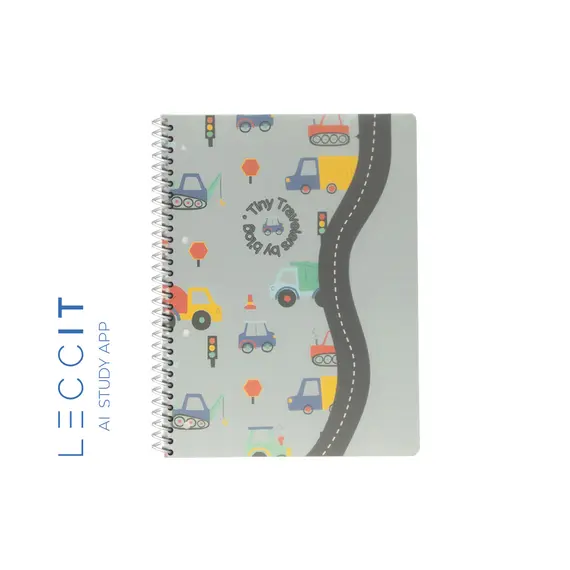 Caderno Espiral A5 Pautado PP PLAY ME Cars 80Fls 1un