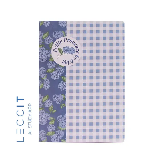 Caderno Agrafado A4 Quadriculado PROVENCE Flower 48Fls 1un
