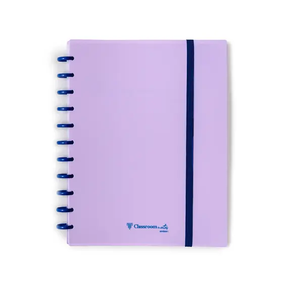 Caderno EcoSmart Classroom A4 PP Ambar Alfazema 100g 100Fls