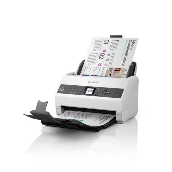 EPSON WorkForce DS-730N Scanner Empresarial 600dpi - Alta Performance para Escritórios | bluepixel.pt
