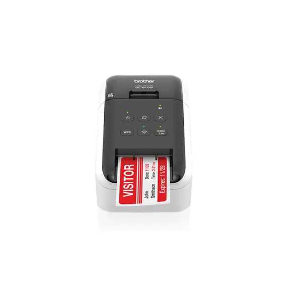 Impressora Etiquetas Preto/Vermelho QL-810WC Wi-Fi