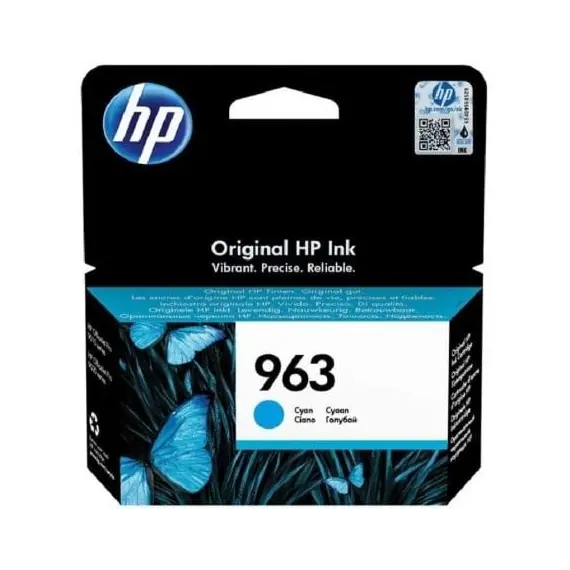 Cartucho HP 963 Cyan Original - Marca 34 | Impressão de Alta Qualidade na bluepixel.pt