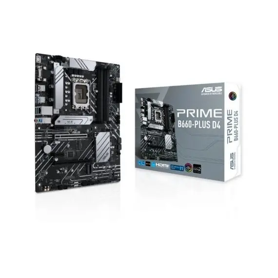 Placa-mãe ASUS PRIME B660-PLUS D4 LGA1700 DDR4 ATX | Hardware de Qualidade na bluepixel.pt