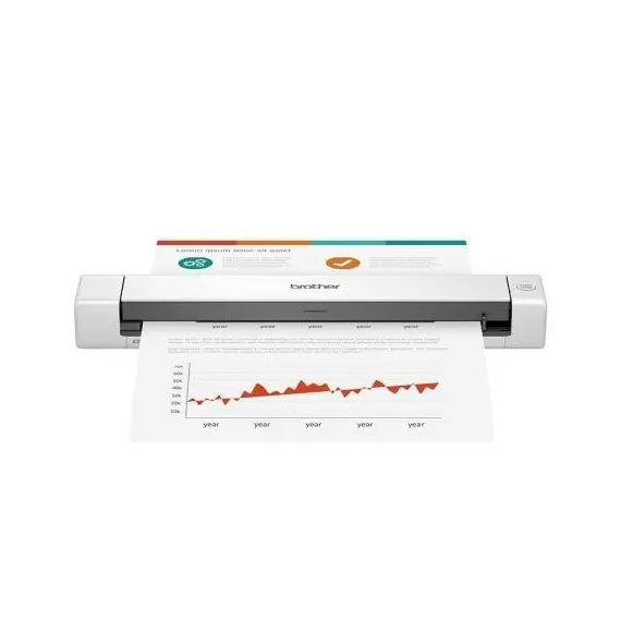 Brother Mobile Scanner DS-640 A4 15 ppm - Scanner portátil de alta velocidade | bluepixel.pt