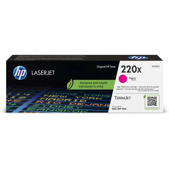 Cartucho de Toner Magenta HP 220X Original para LaserJet | Alta Qualidade na BluePixel.pt