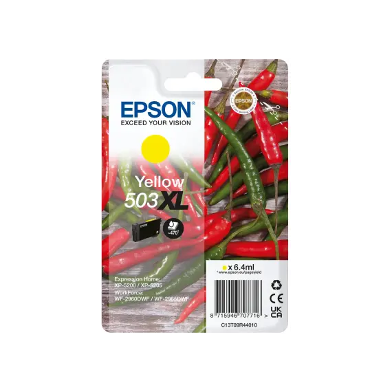 Tinteiro EPSON 503XL Yellow 1LB Singlepack - Impressões vibrantes e alta capacidade | bluepixel.pt