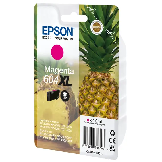 Cartucho Epson 35 604XL Magenta Singlepack - Impressão de Alta Qualidade na BluePixel.pt