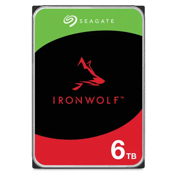 Seagate IronWolf NAS HDD 6TB - Disco Rígido para NAS com 5400rpm e 256MB Cache | bluepixel.pt
