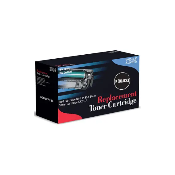 Toner IBM para HP 81A Preto CF281A 10500 Pág.