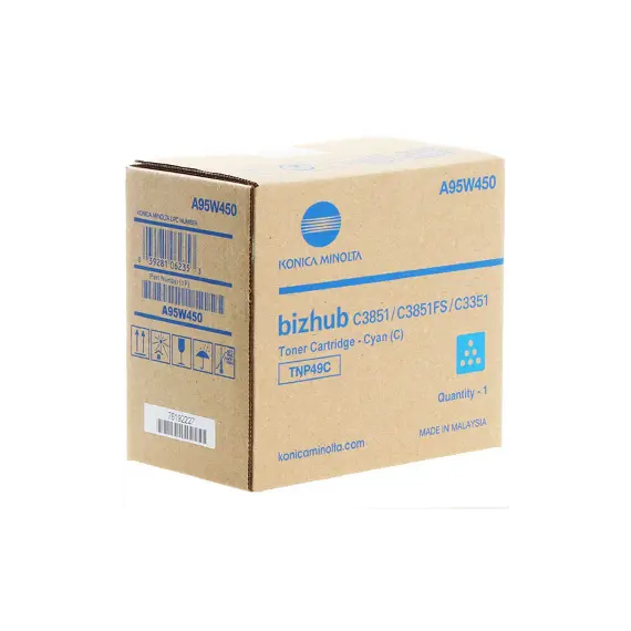 Toner Konica Minolta TNP49C Azul 12000 Pág.