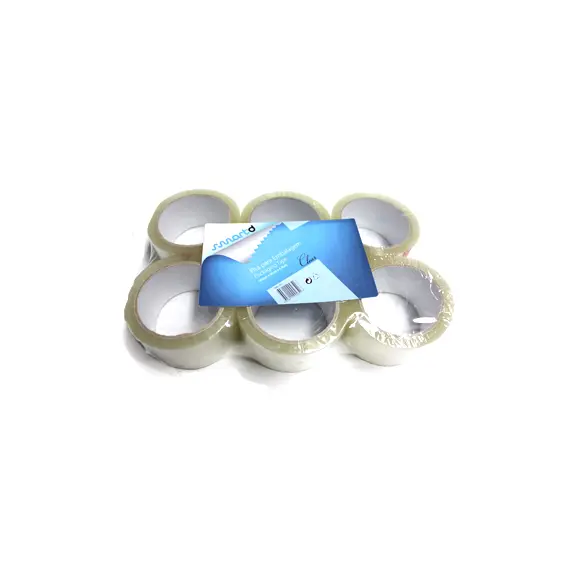 Fita Adesiva 50mmx66m Transparente PP (baixo ruído) 1un