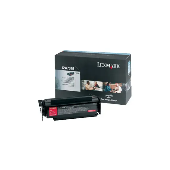 Toner Xerox para LEXMARK Preto 12A7315 10000 Pág.