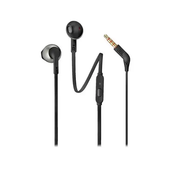 JBL T205 EARBUDS BLACK ECO