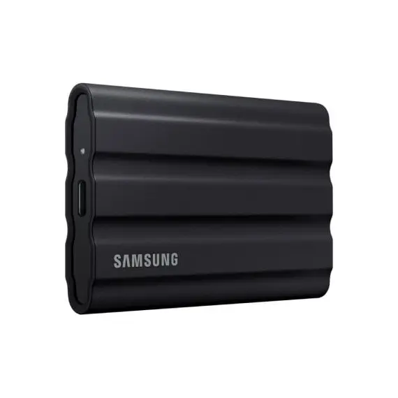 Samsung Portable SSD T7 Shield 1TB USB 3.2 Gen 2 IP65 Preto | Loja BluePixel