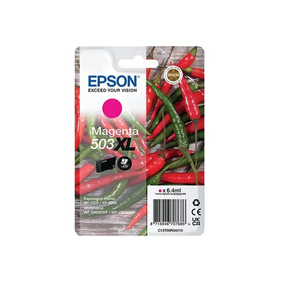 Cartucho Epson 503XL Magenta Singlepack - Alta Qualidade para Impressoras Epson na bluepixel.pt