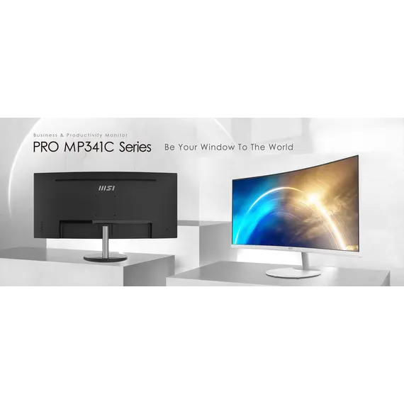 MSI PRO MP341CQW E12 34INCH VA Curve 120Hz 4ms HDMI DP MONITOR