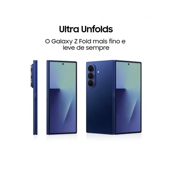 SAMSUNG Galaxy Z Fold7 16GB 512GB Cinza Escuro