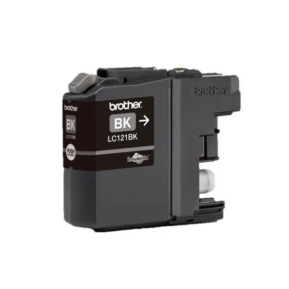 BROTHER LC121BK ink black 300pages DCPJ132 DCPJ152 DCPJ552 DCPJ752 MFCJ470 MFCJ650 MFCJ870