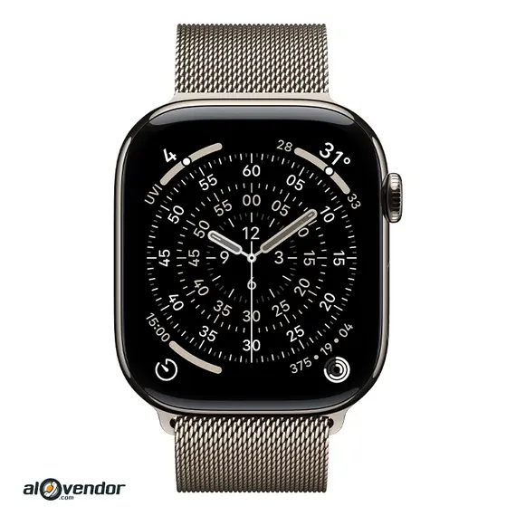 APPLE WATCH SERIES 11 GPS + CELLULAR 46MM NATURAL TITANIUM CASE WITH NATURAL MILANESE LOOP - M/L