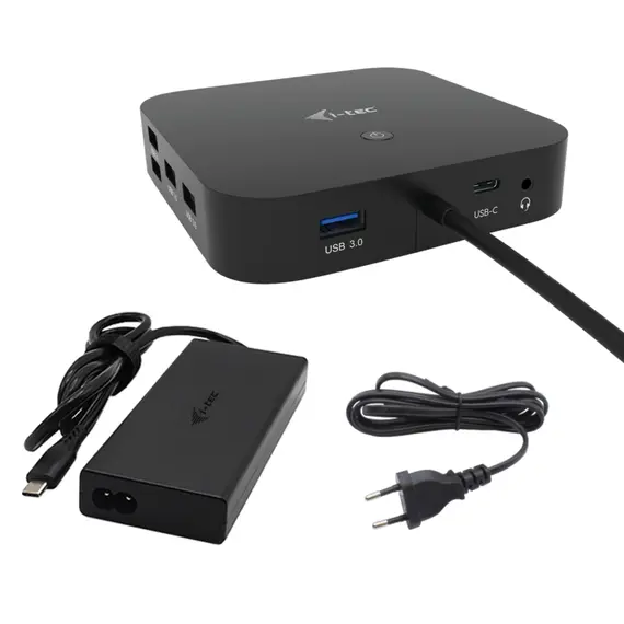 Estação de Docking USB-C 511 I-TEC com HDMI, DisplayPort e Carregador 112W | bluepixel.pt