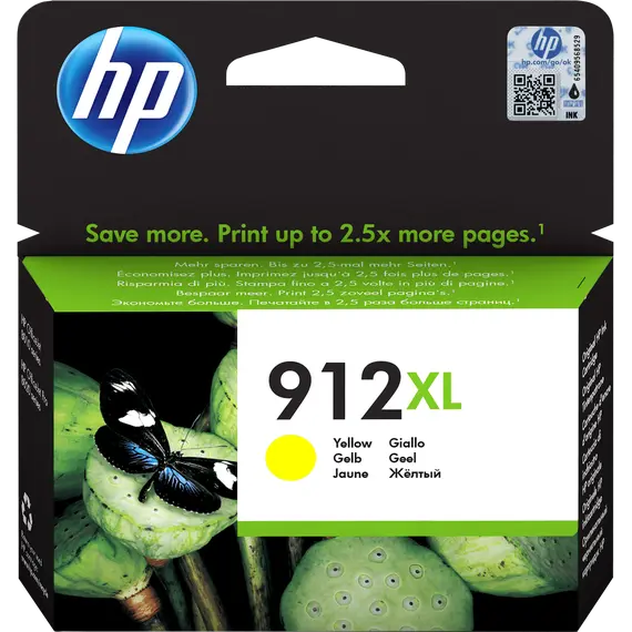 HP 912XL High Yield Yellow Original Ink Cartridge