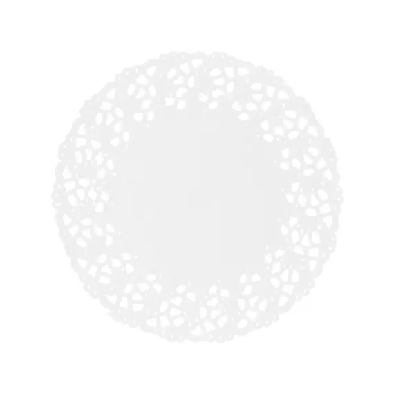 Naperons Papel Redondos 9cm 53g Pack 250un