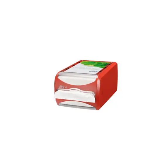 Dispensador p/400 Guardanapos TORK (N4) Vermelho
