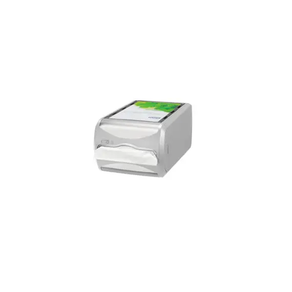 Dispensador p/550 Guardanapos TORK (N4) Cinzento Claro