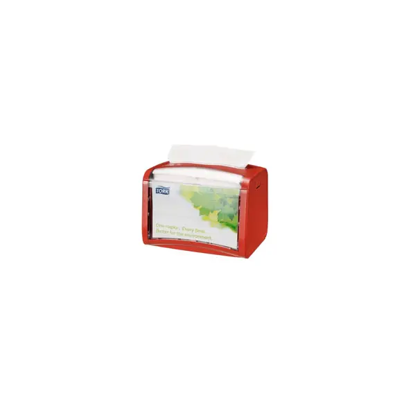 Dispensador p/275 Guardanapos TORK (N4) Vermelho