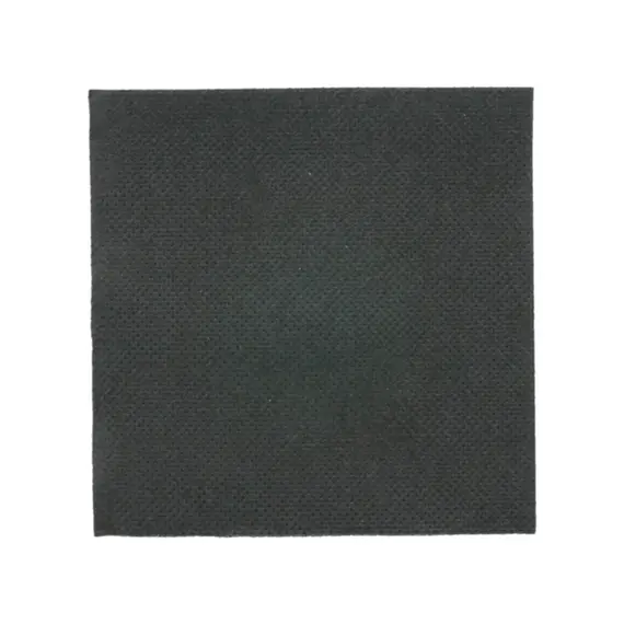 Guardanapos 20x20 2Fls Preto P&P 100un