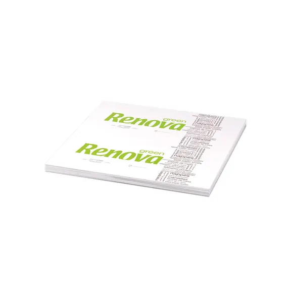 Toalhas Mesa Papel 60x60cm 40g Branco 200un