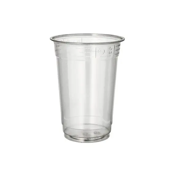 Copos 300ml PET 10oz 11,7cm Transparente 50un